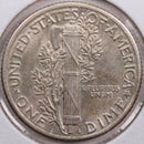 1937 Mercury Silver Dime, Abt Uncirculated Coin, Store