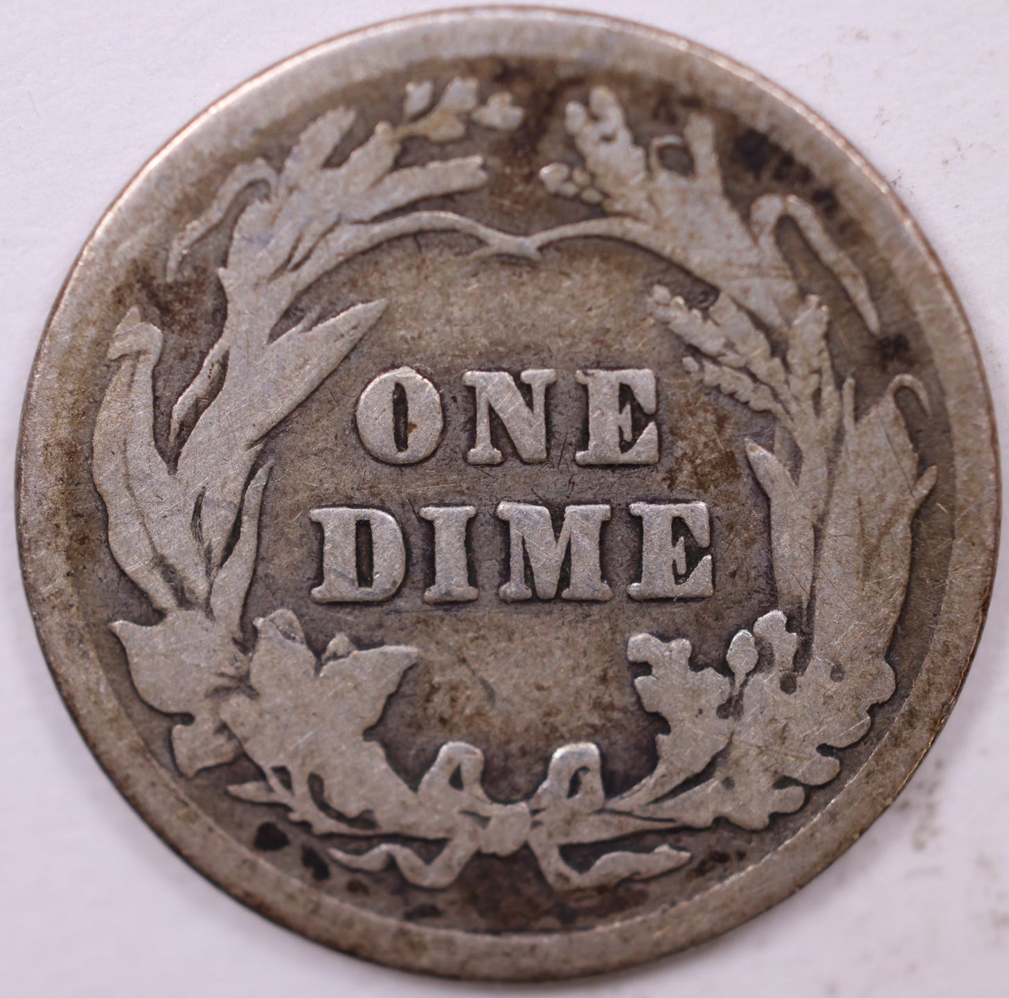 1906 Barber Dime, Good Circulated Coin, Store #DE0809