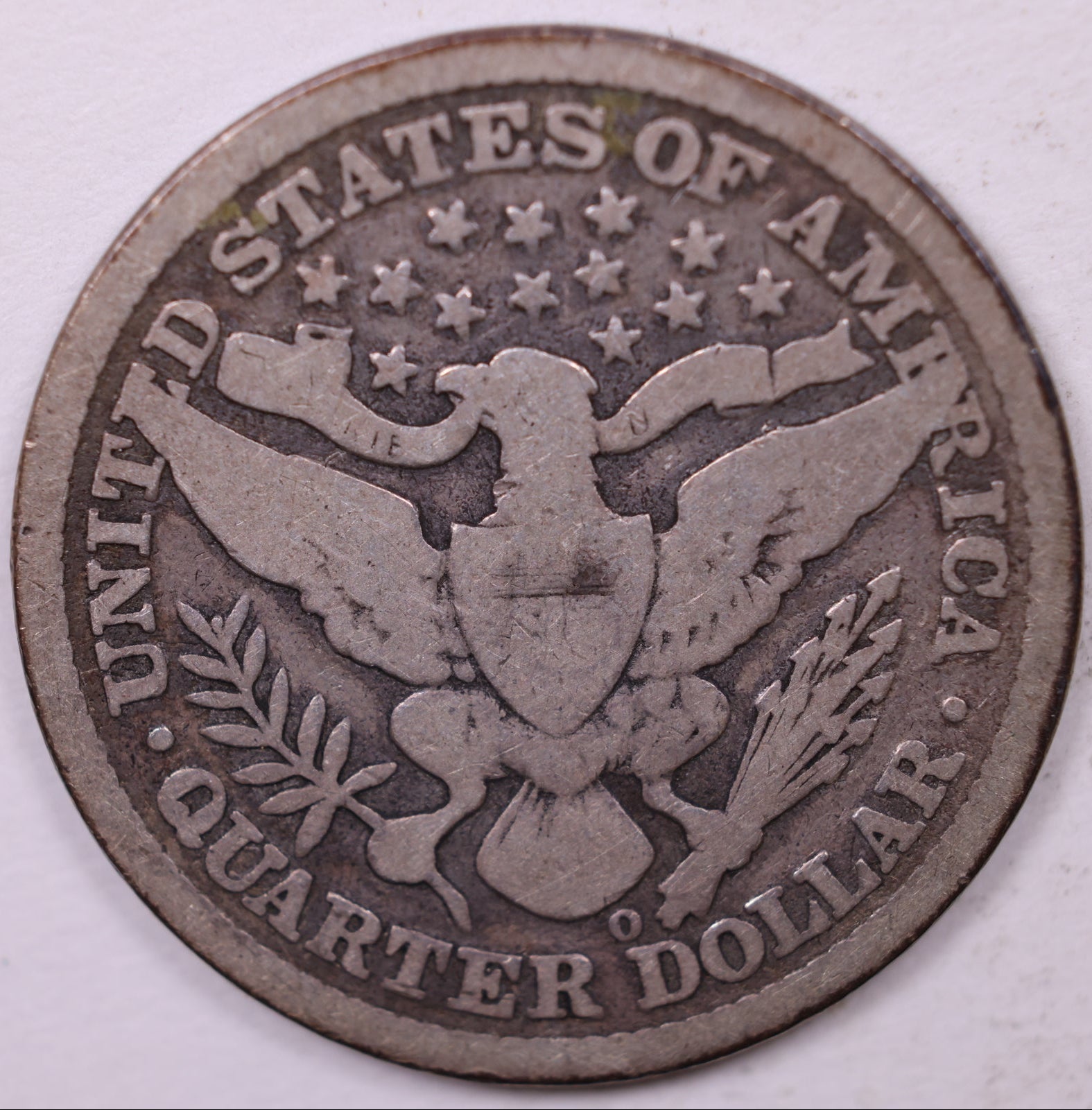 1894 O Barber Quarter, Good Circulated Coin, Store #QR1128