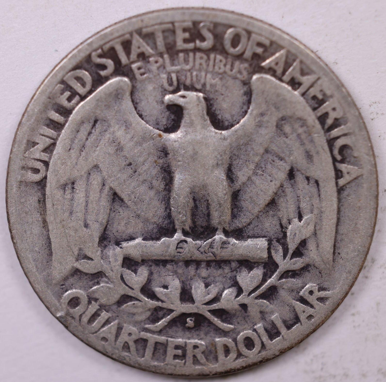 1944 S Washington Quarter, Very Good Circulated Coin, Store #QR1135