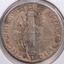 1937-S Mercury Silver Dime, Very Fine Circulated Coin, Store