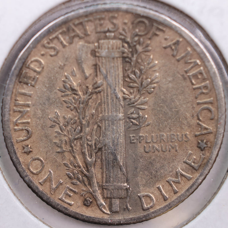 1937-S Mercury Silver Dime, Very Fine Circulated Coin, Store