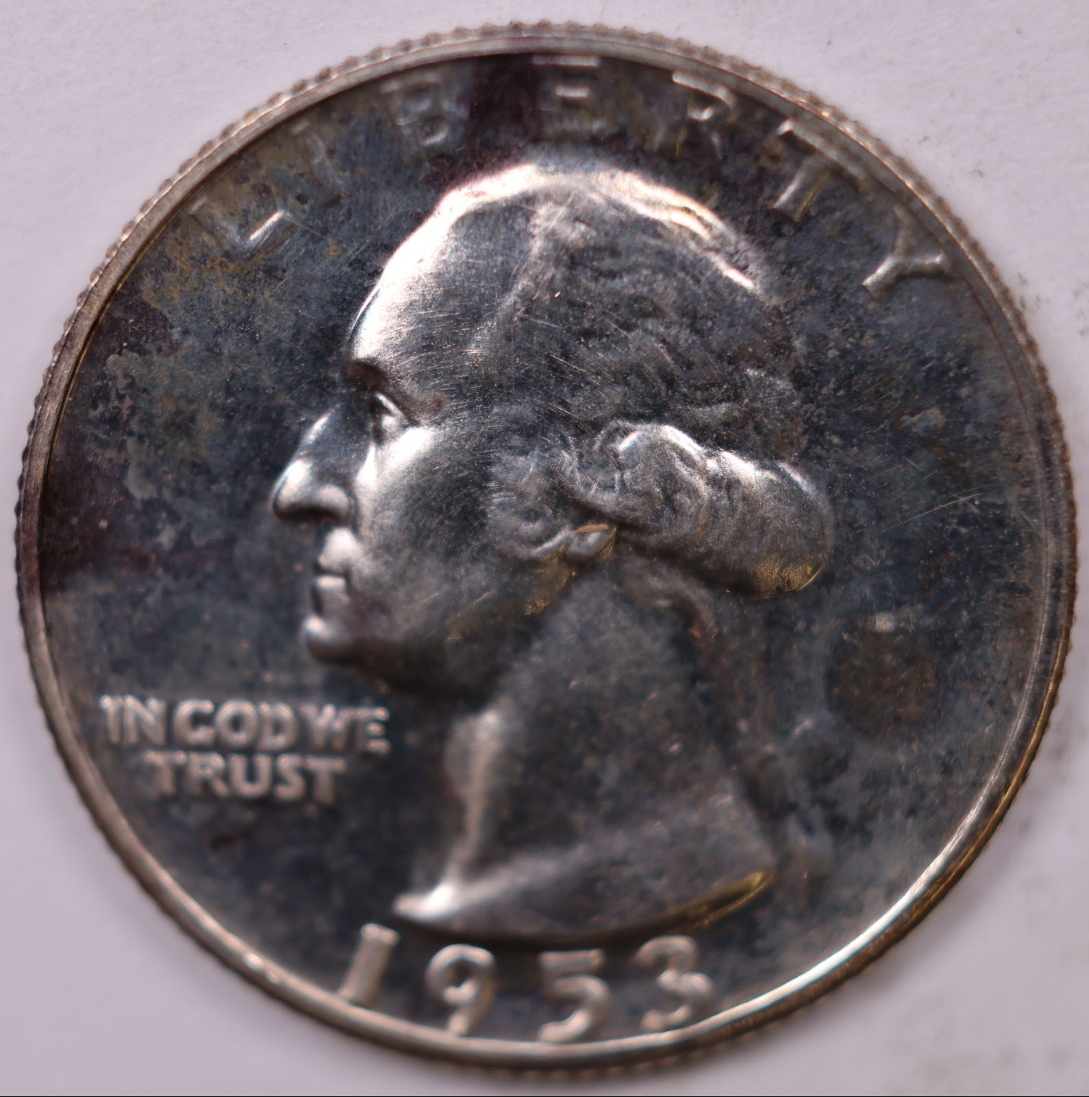 1953 Washington Quarter, Proof Uncirculated Coin, Store #QR1138
