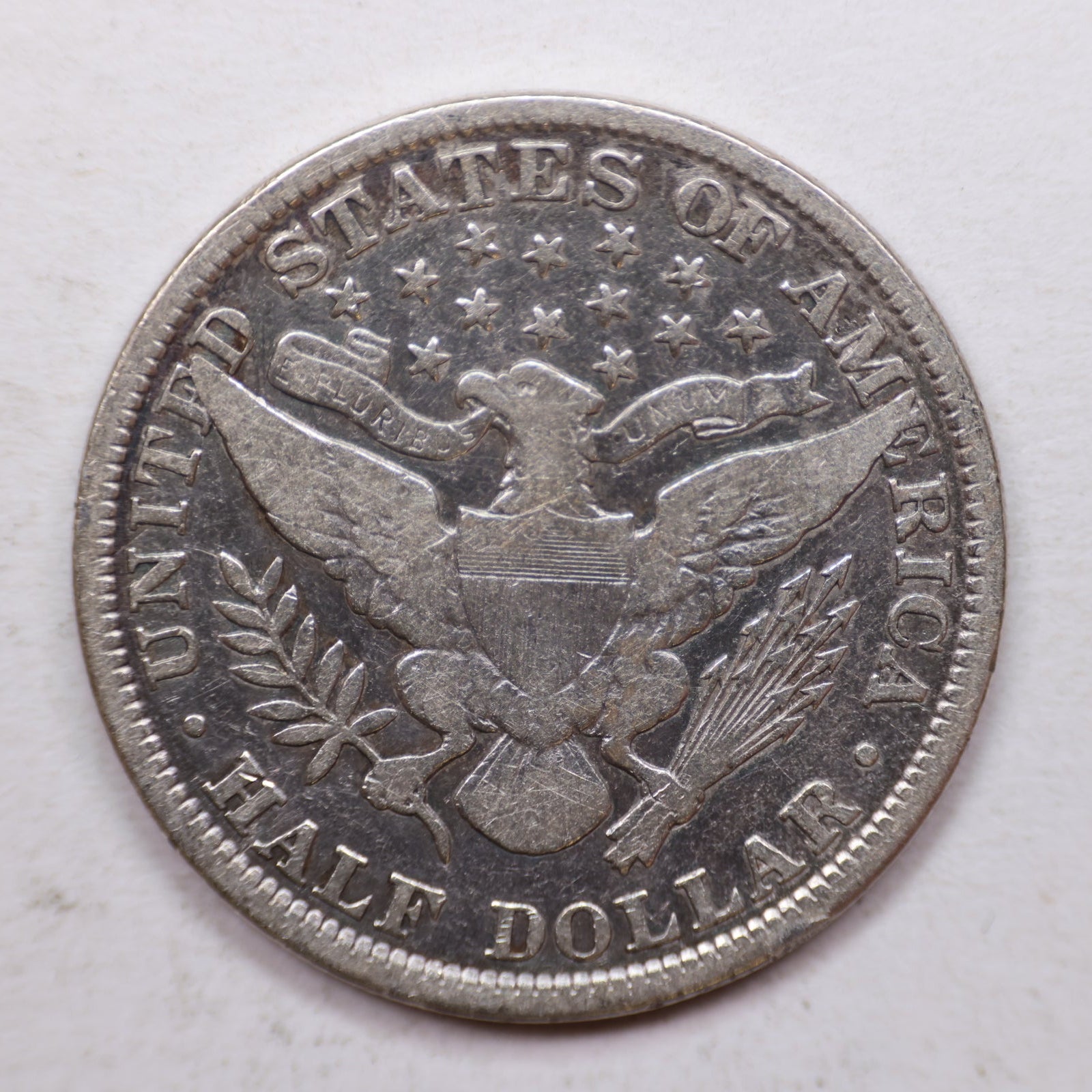 1900 Barber Silver Half Dollar, Fine Circulated Coin, Store #HR1073.