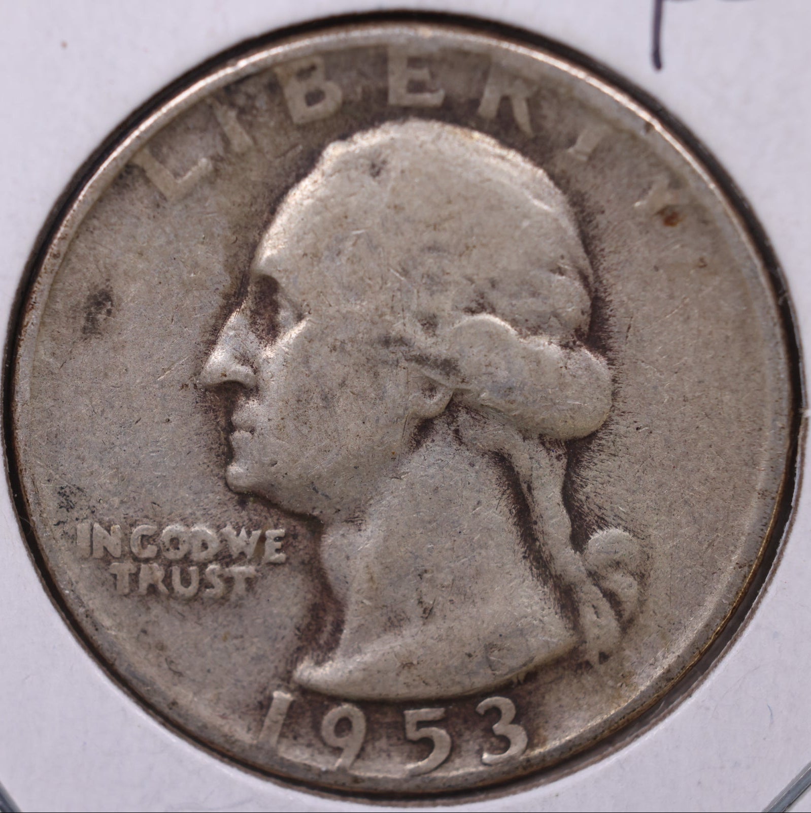 1953 S Washington Quarter, Very Fine Coin, Store #QR1140