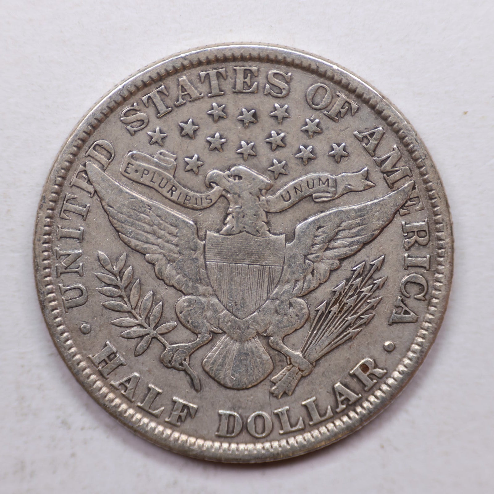 1902 Barber Silver Half Dollar, Very Fine Circulated Coin, Store SALE #HR1077.