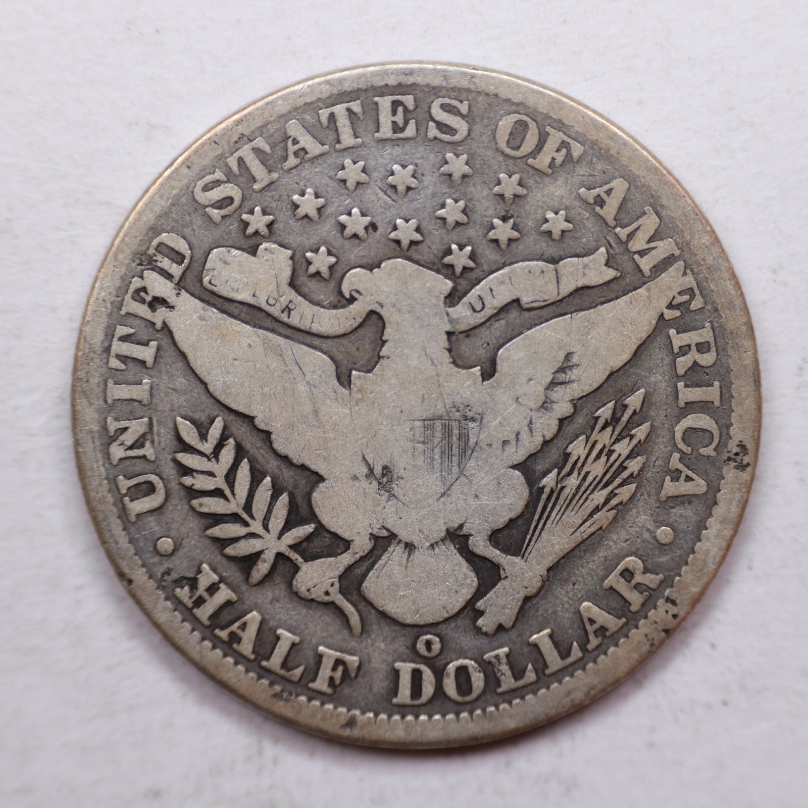 1903-O Barber Silver Half Dollar, Very Good Circulated Coin, Store SALE #HR1081.