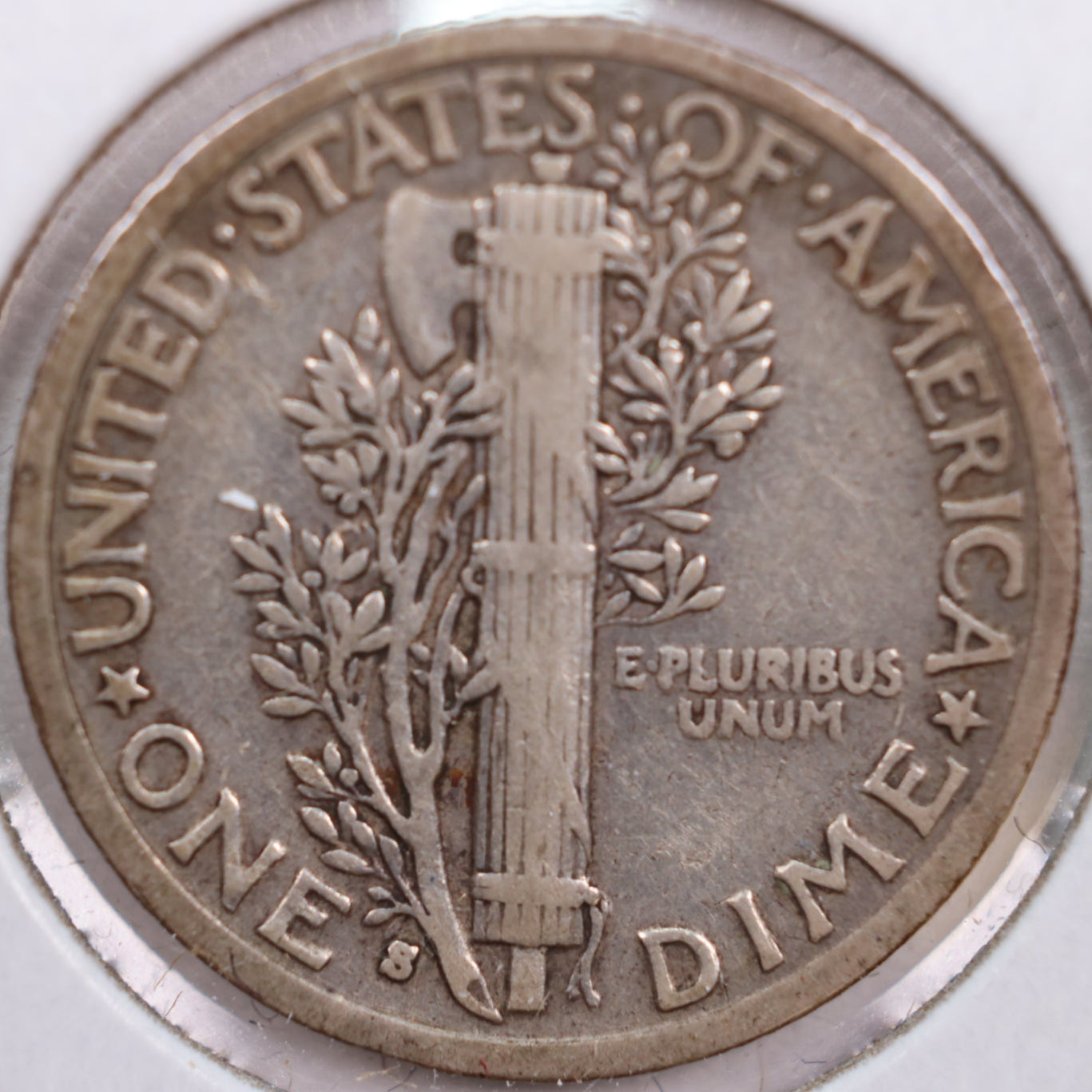 1938-S Mercury Silver Dime, Very Fine+ Circulated Coin, Store #DE0168