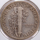 1938-S Mercury Silver Dime, Very Fine+ Circulated Coin, Store