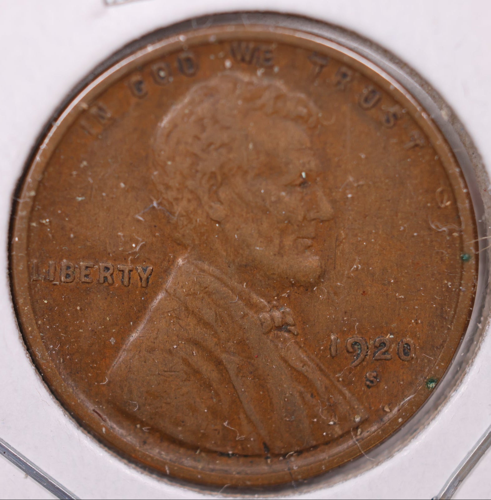 1920 S Lincoln Wheat Cent, Extra Fine Circulated Coin, Store #CT0954