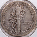 1938-S Mercury Silver Dime, Very Fine Circulated Coin, Store