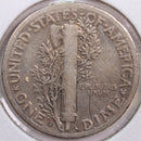 1938-S Mercury Silver Dime, Fine Circulated Coin, Store