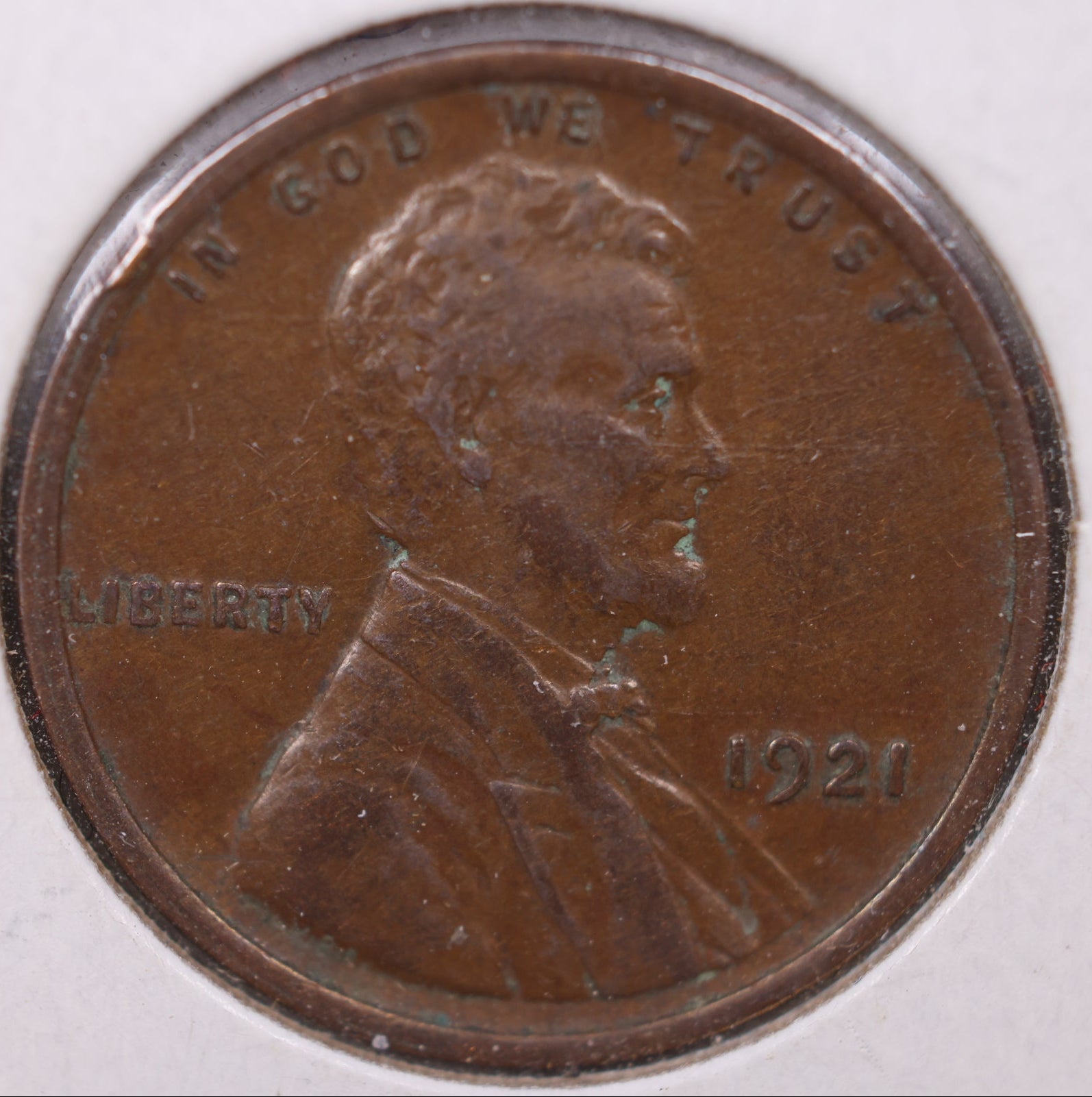 1921 Lincoln Wheat Cent, Extra Fine Circulated Coin, Store #CT0957