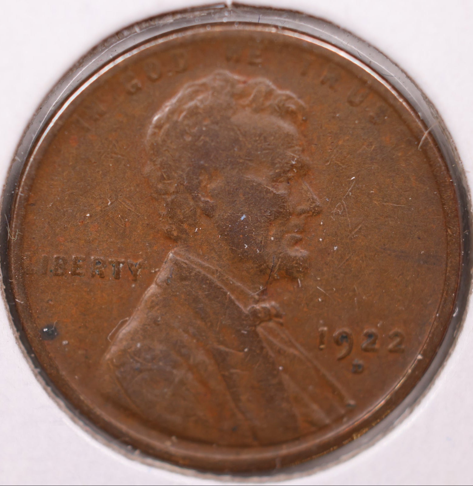1922 D Lincoln Wheat Cent, Extra Fine Circulated Coin, Store #CT0965