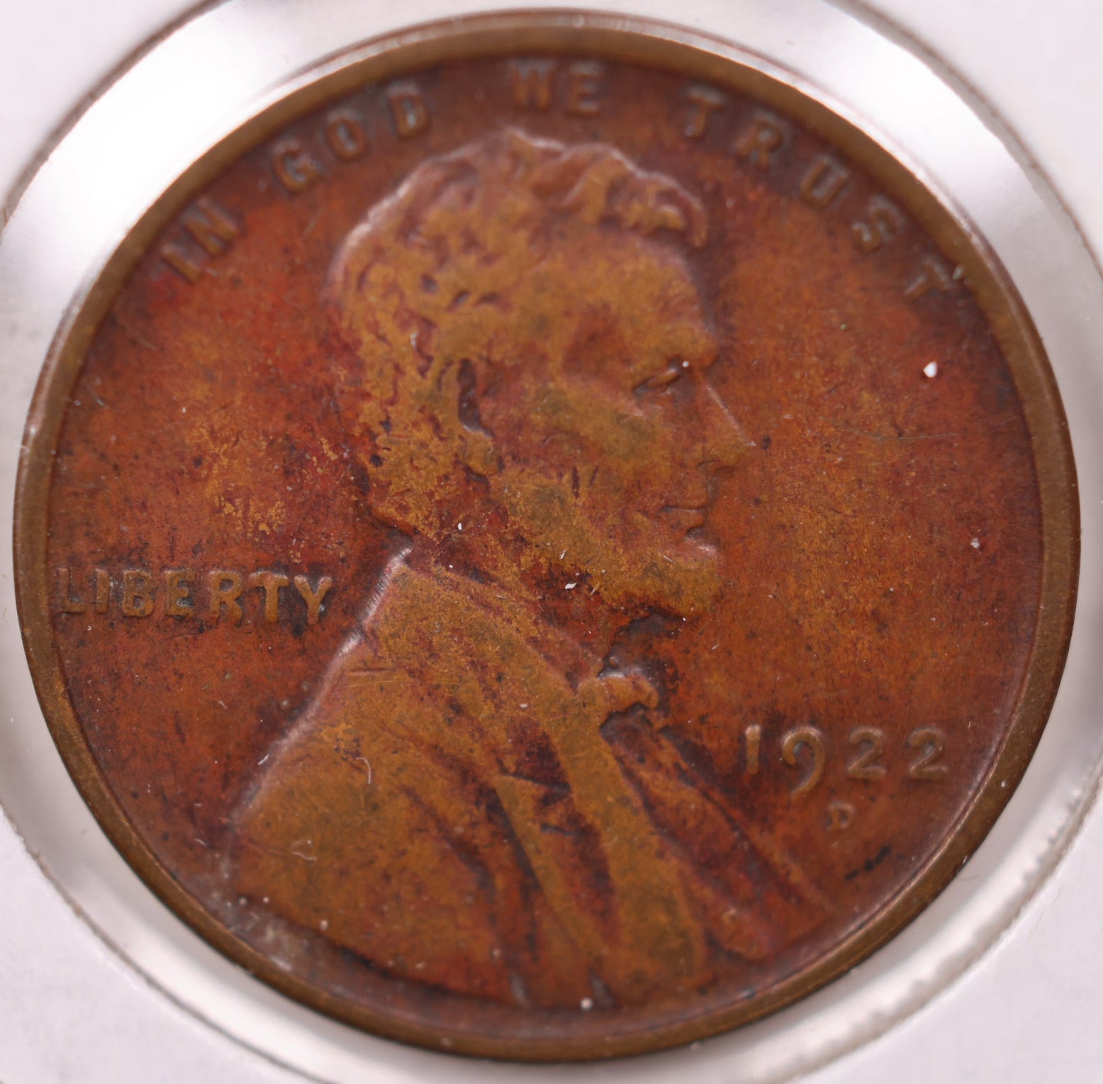 1922 D Lincoln Wheat Cent, Extra Fine Circulated Coin, Store #CT0967