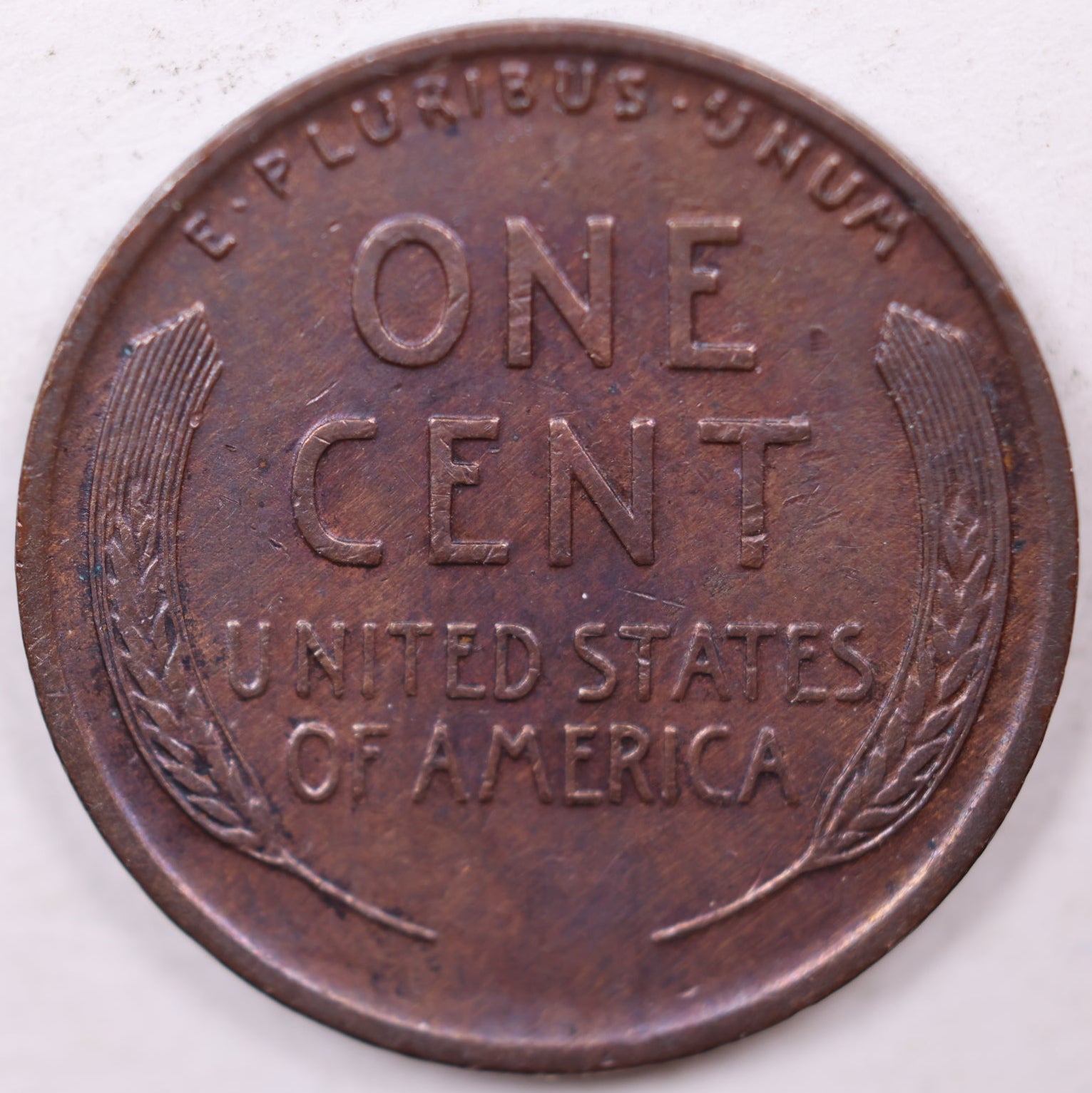 1924 Lincoln Wheat Cent, Chocolate Brown Mint State Uncirculated Coin, Store #CT0970