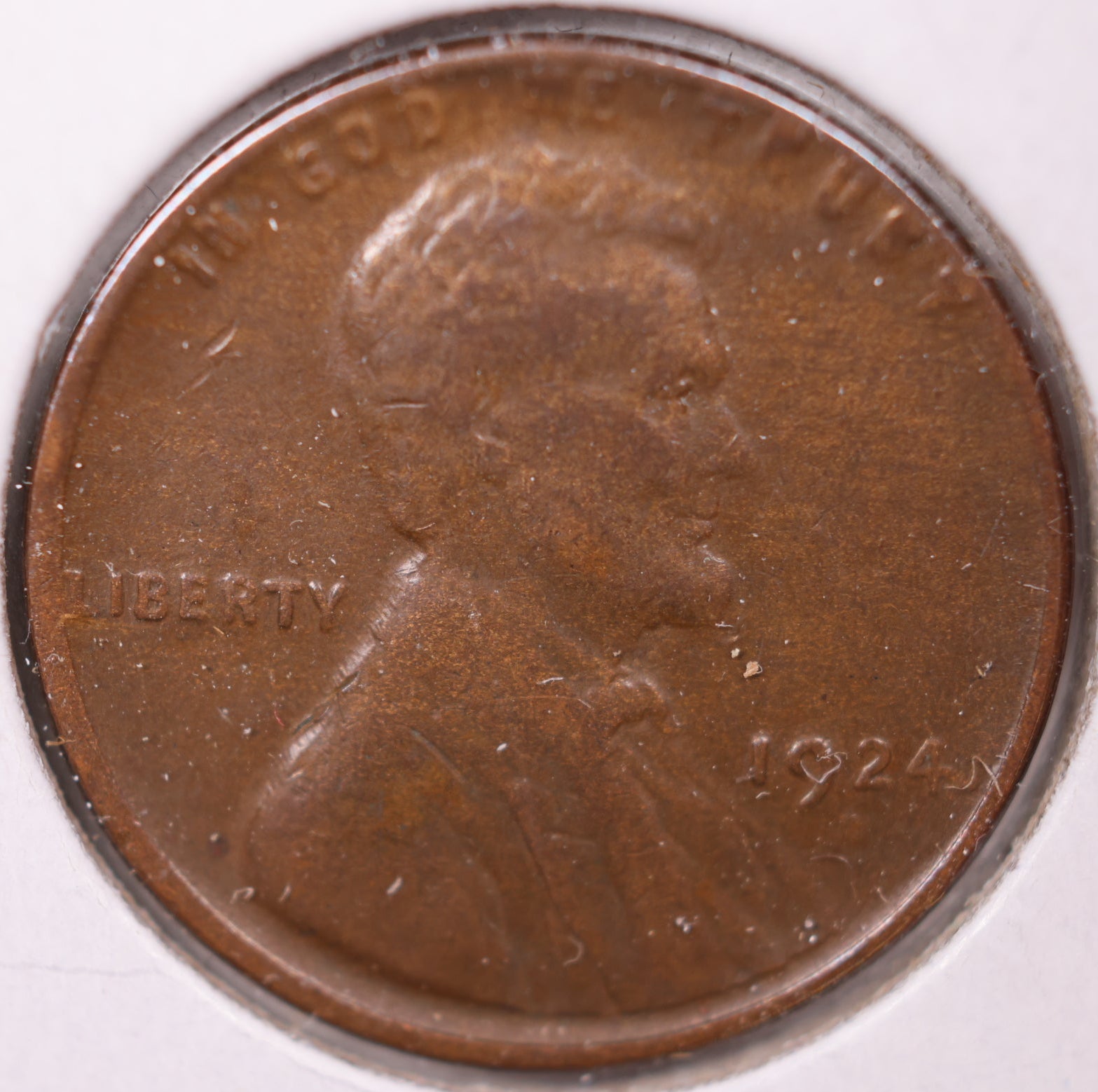 1924 D Lincoln Wheat Cent, Extra Fine Circulated Coin, Store #CT0971
