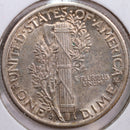 1939-D Mercury Silver Dime, Abt Uncirculated+ Coin, Store