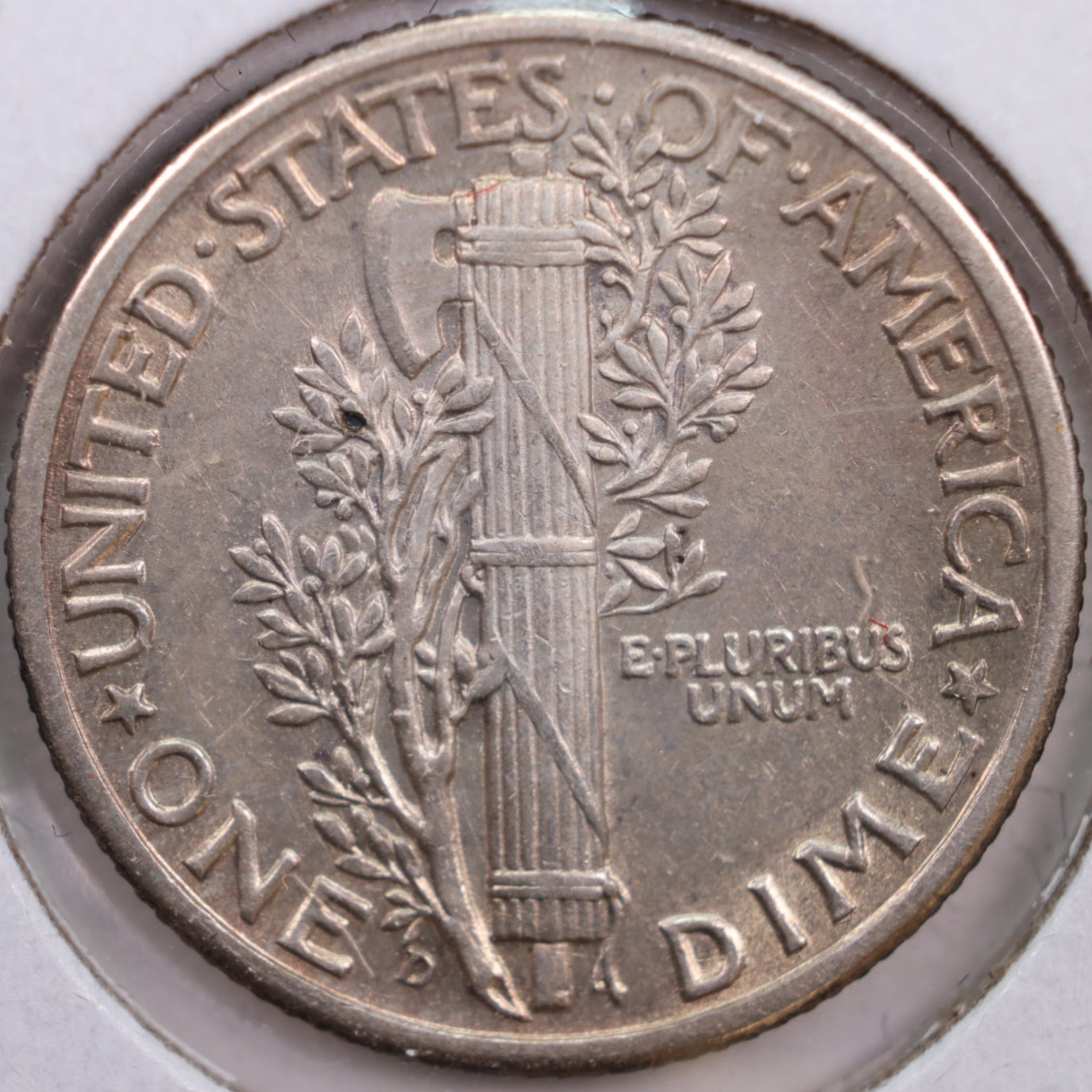 1939-D Mercury Silver Dime, Abt Uncirculated+ Coin, Store #DE0188