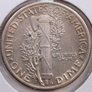 1939-D Mercury Silver Dime, Abt Uncirculated+ Coin, Store