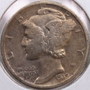 1939-S Mercury Silver Dime, Very Fine Circulated Coin, Store