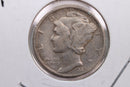 1939-S Mercury Silver Dime, Very Fine Circulated Coin, Store