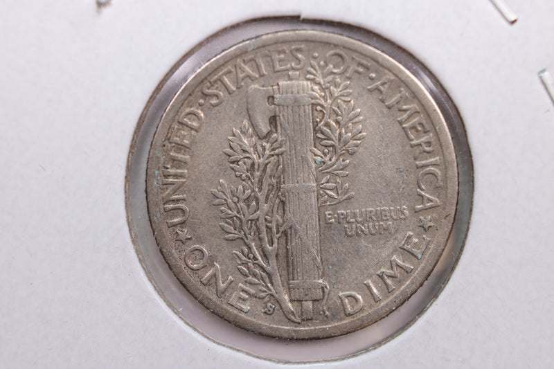 1939-S Mercury Silver Dime, Very Fine Circulated Coin, Store