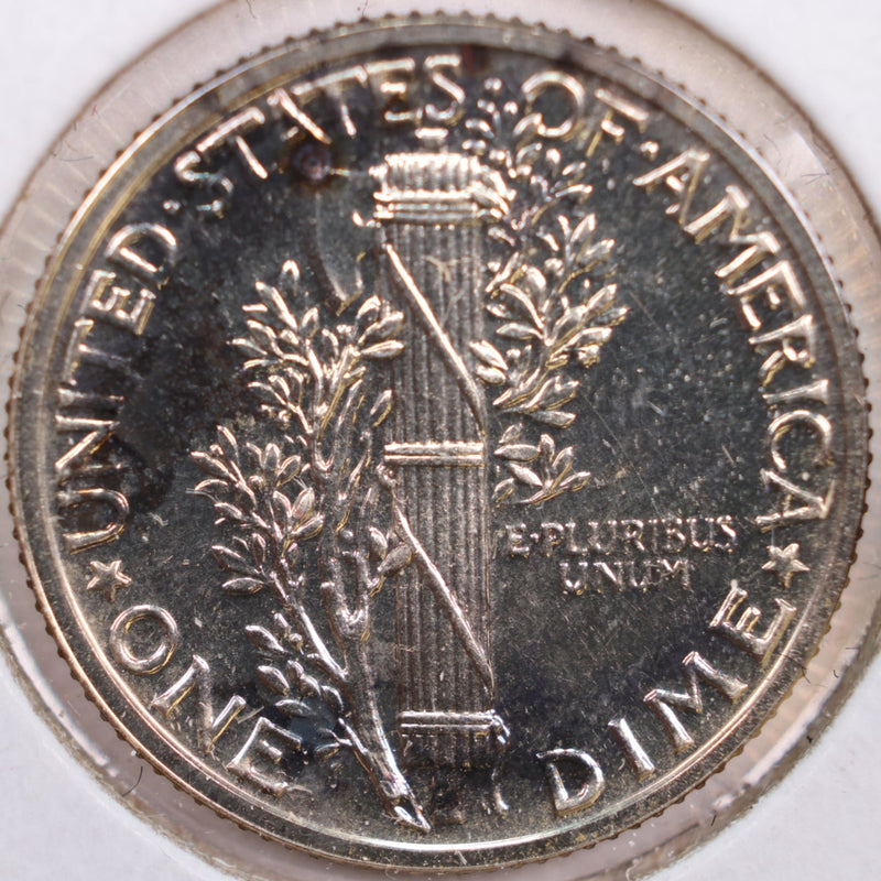 1941 Mercury Silver Dime, Proof Uncirculated Coin, Store