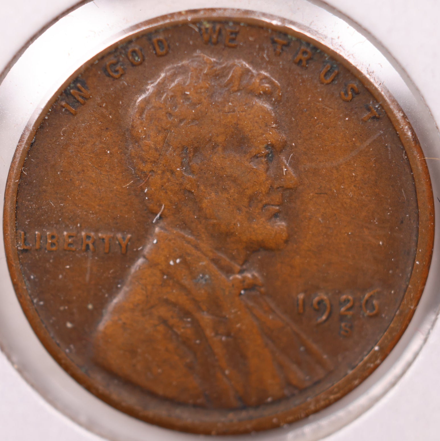 1926 S Lincoln Wheat Cent, Extra Fine Circulated Coin, Store #CT0992
