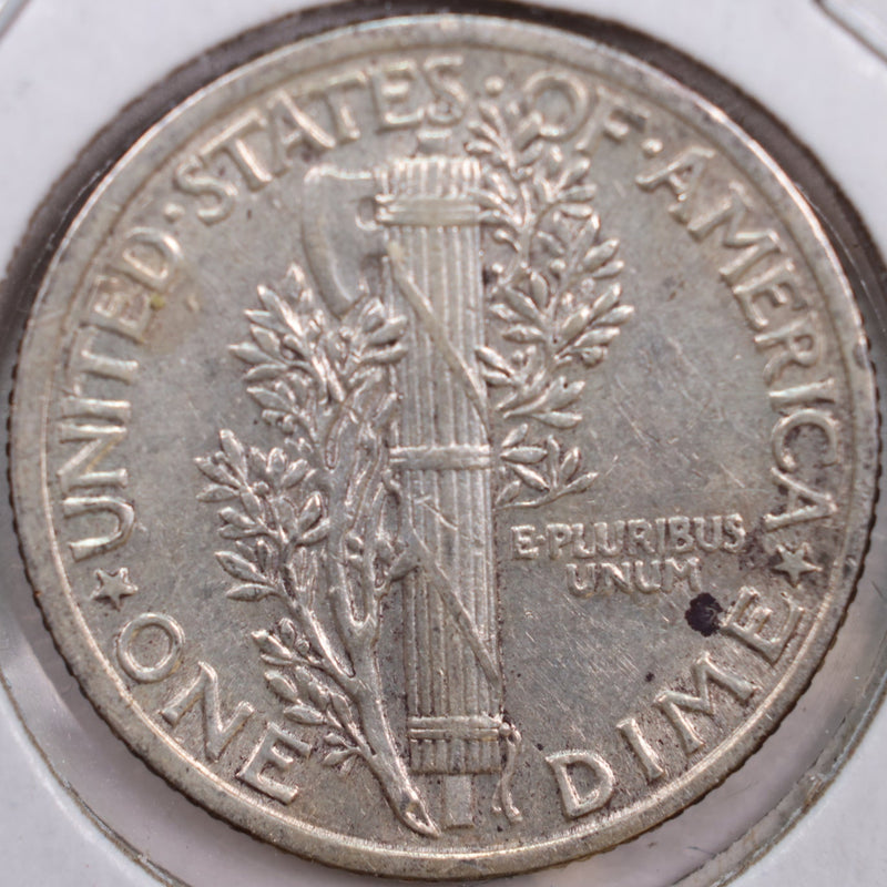 1941 Mercury Silver Dime, Abt Uncirculated Coin, Store