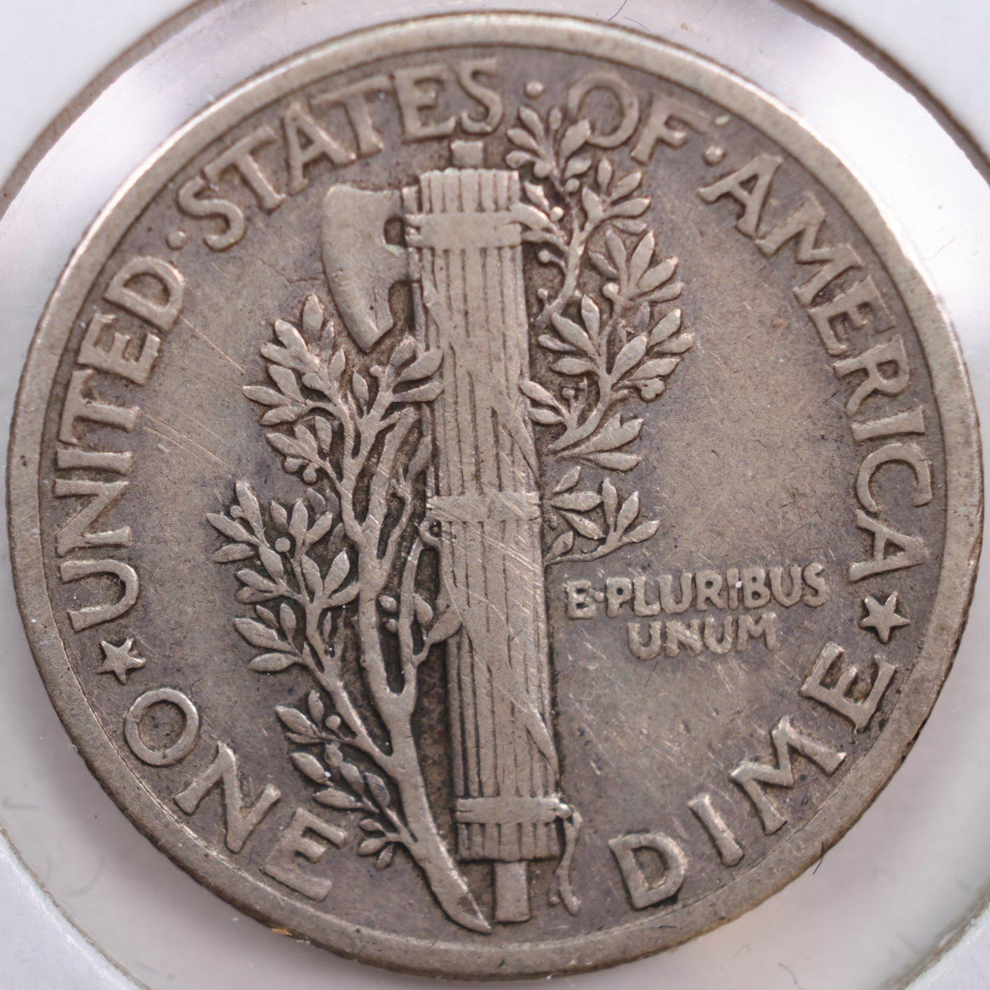 1942/41 Mercury Silver Dime, Very Fine+ Circulated Coin, Store #DE0217