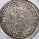 1942 Mercury Silver Dime, Abt Uncirculated Coin, Store