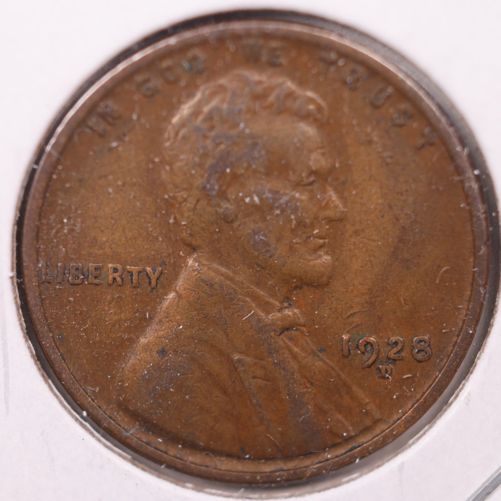 1928 D Lincoln Wheat Cent, Extra Fine Circulated Coin, Store #CT1011