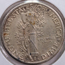 1942-D Mercury Silver Dime, Abt Uncirculated+ Coin, Store