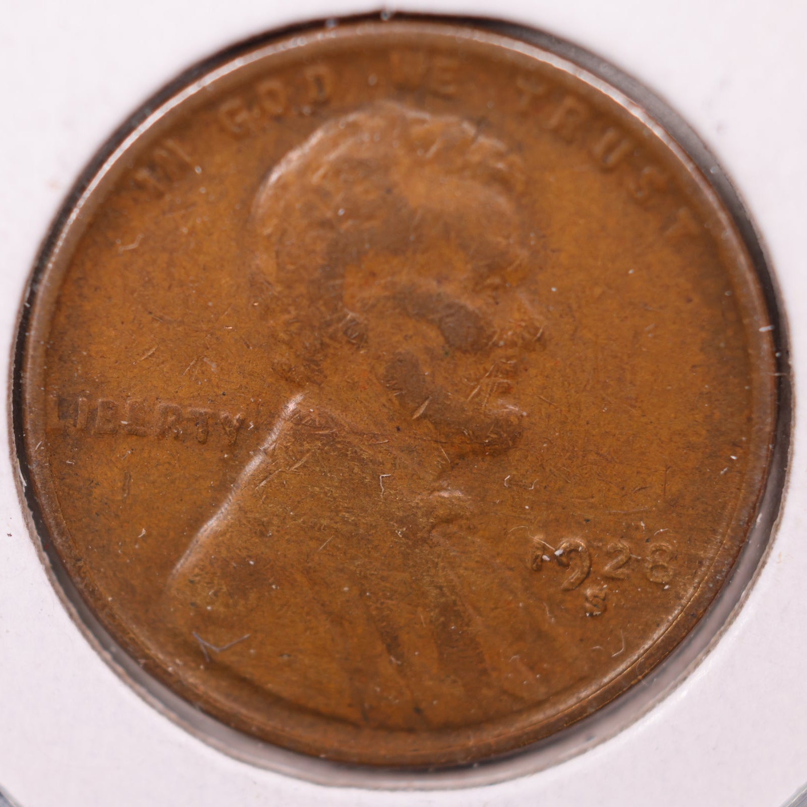 1928 S Lincoln Wheat Cent, Very Fine Circulated Coin, Store #CT1015