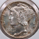 1943 Mercury Silver Dime, Mint State Uncirculated Coin, Store