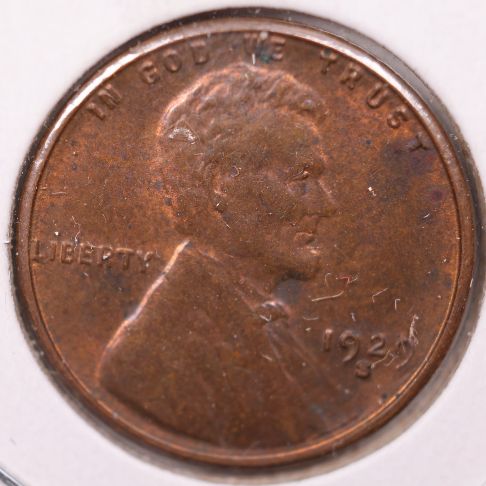 1929 S Lincoln Wheat Cent, About Uncirculated Coin, Store #CT10127