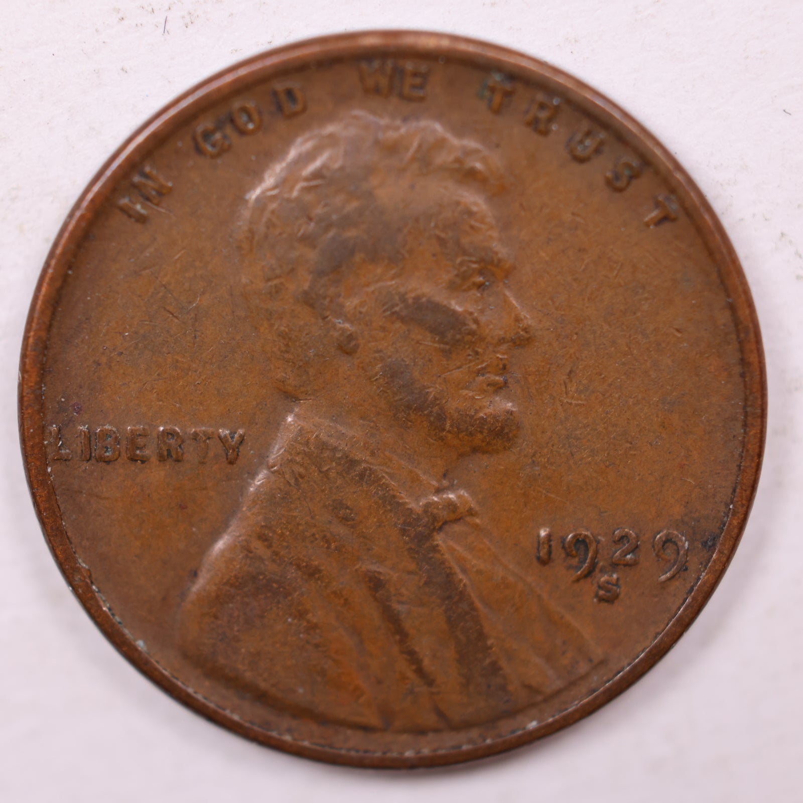 1929 S Lincoln Wheat Cent, Very Fine Circulated Coin, Store #CT10128