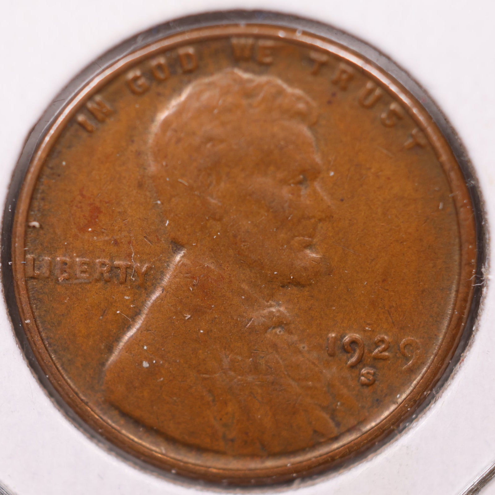 1929 S Lincoln Wheat Cent, Fine Circulated Coin, Store #CT10129