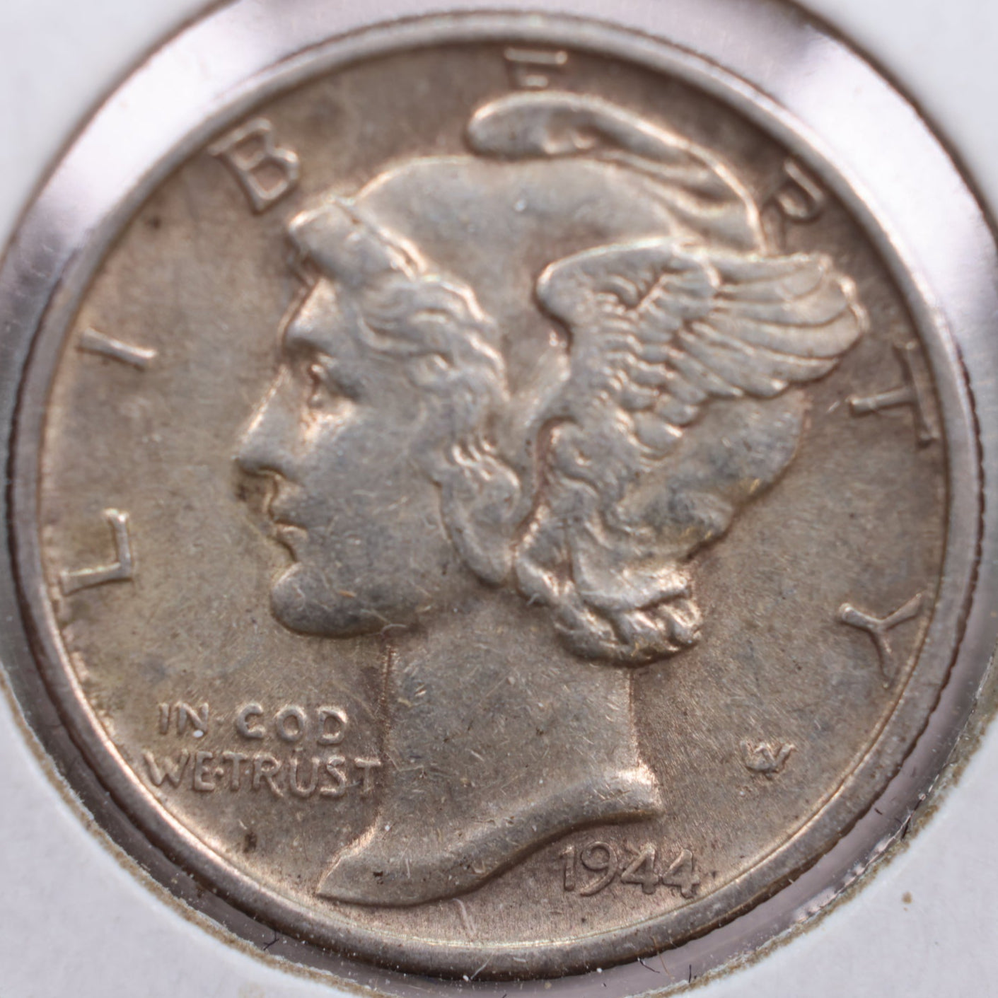 1944-S Mercury Silver Dime, Very Fine Circulated Coin, Store #DE0250