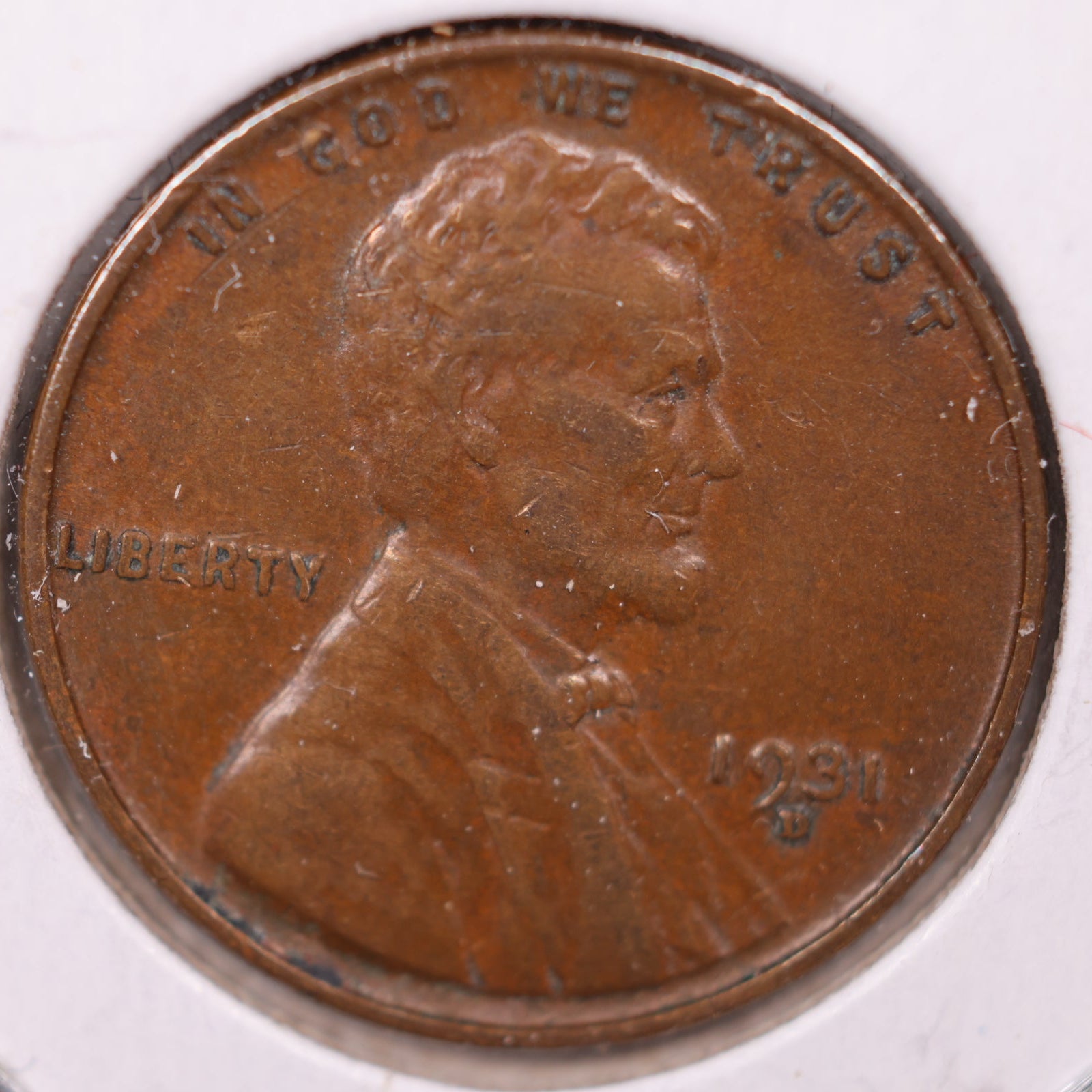 1931 D Lincoln Wheat Cent, Extra Fine Circulated Coin, Store #CT10143
