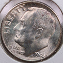 1946-D Roosevelt Silver Dime, Mint State Uncirculated Coin, Store