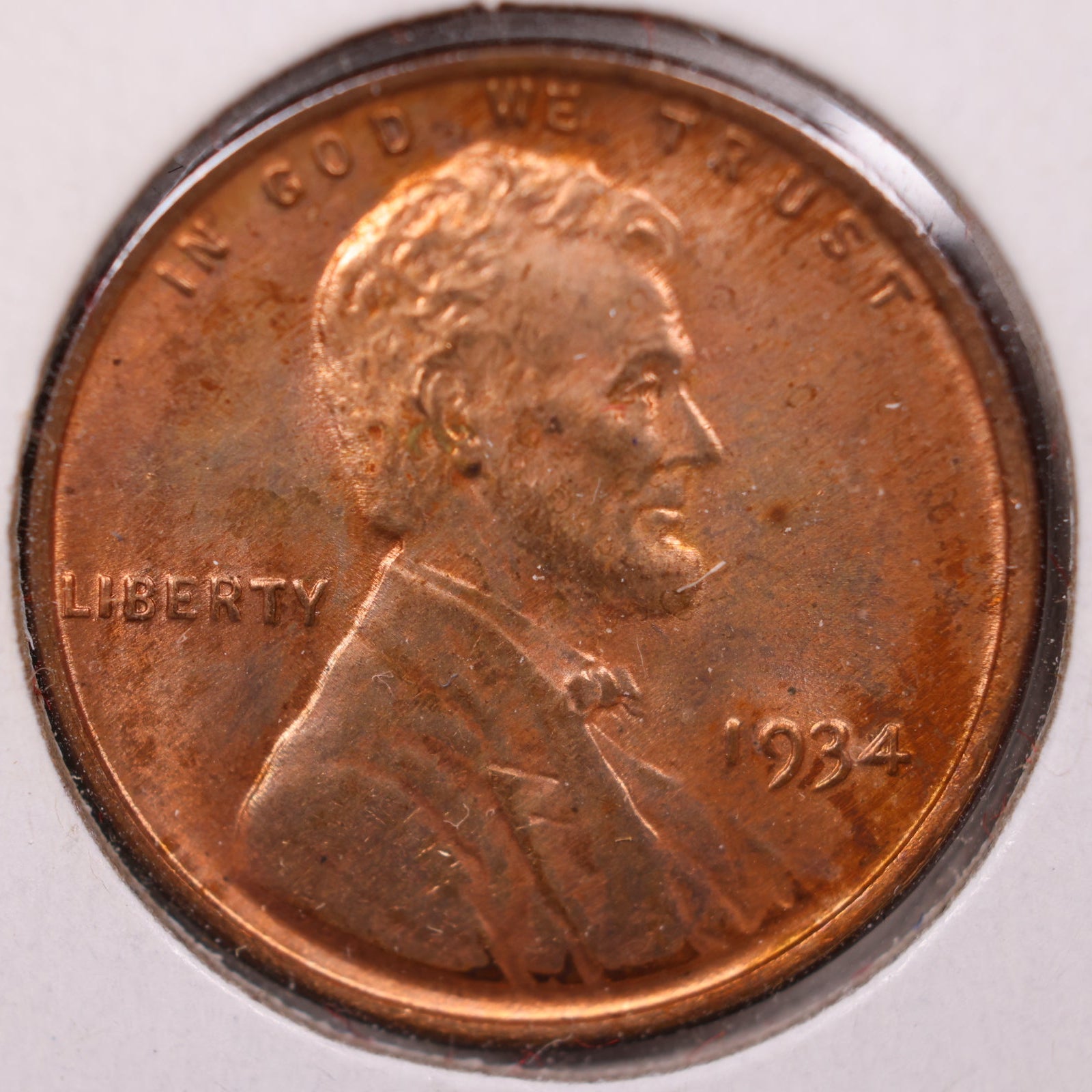 1934 Lincoln Wheat Cent, Mint State Uncirculated Coin, Store #CT10153