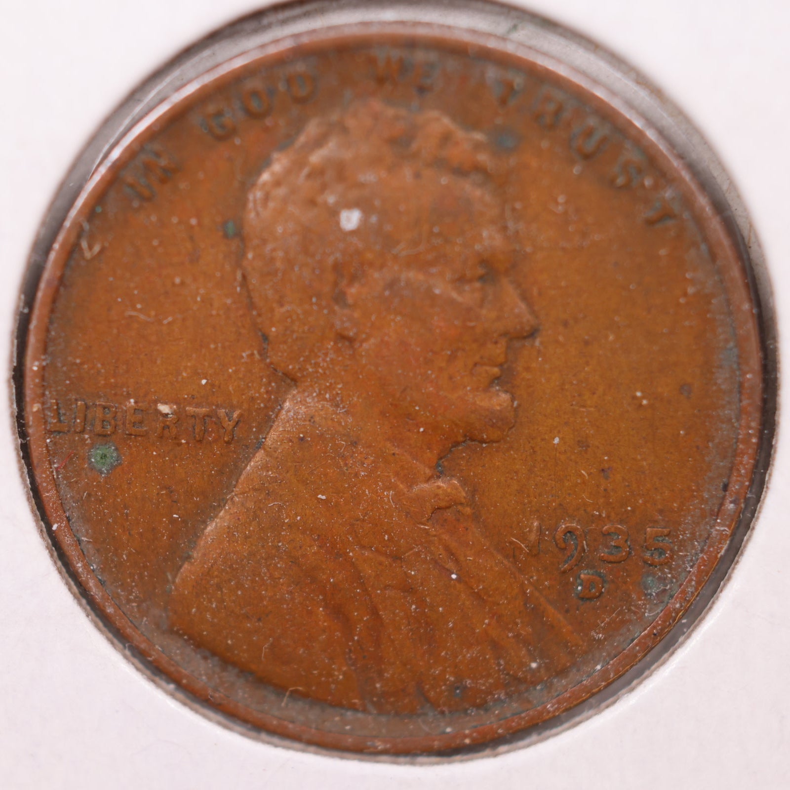 1935 D Wheat Cent, Very Fine Circulated Coin, Store #CT10162