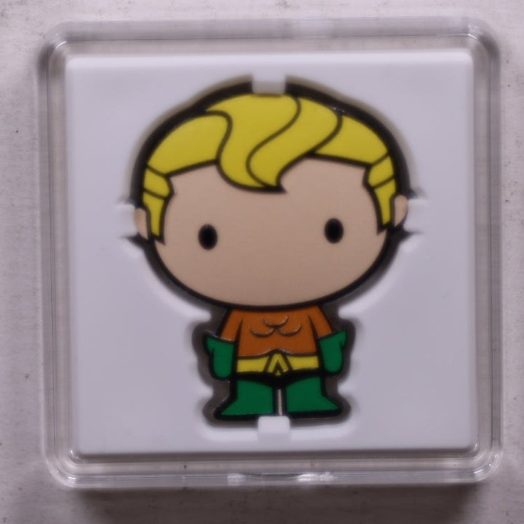 DC 09. AQUAMAN, .999 Silver Coin, 1 Troy Ounce, Store #SR169