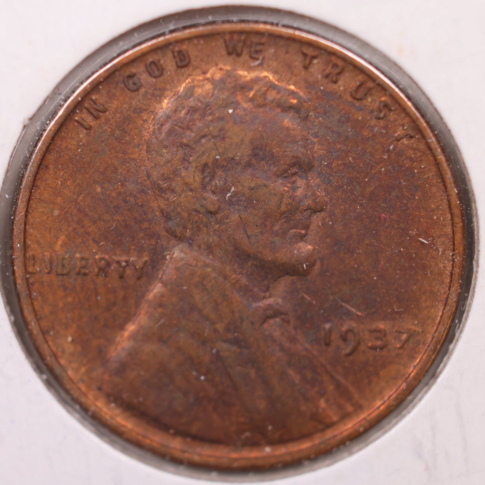 1937 Wheat Cent, Very Fine Circulated Coin, Store #CT10180