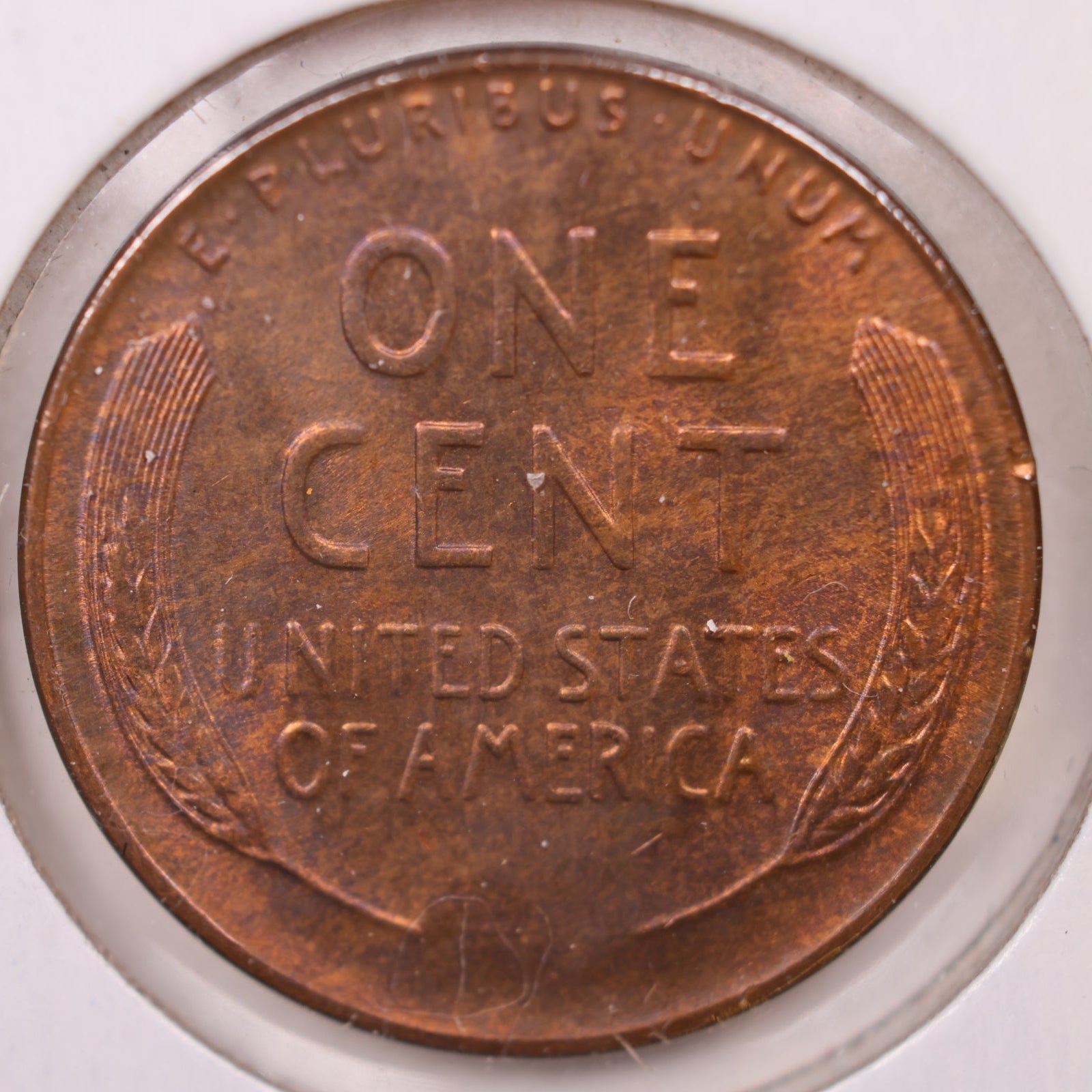 1937 D Wheat Cent, Mint State Uncirculated Coin, Store #CT10184