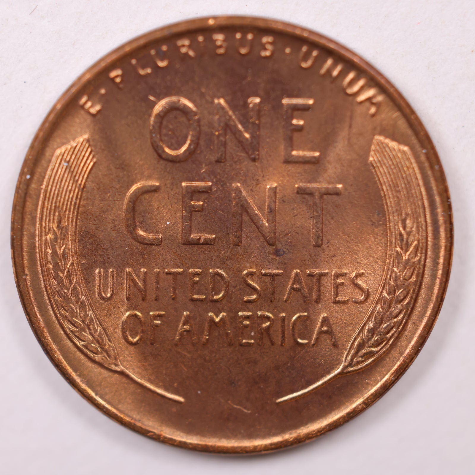 1938 Wheat Cent, Mint State Uncirculated Coin, Store #CT10192