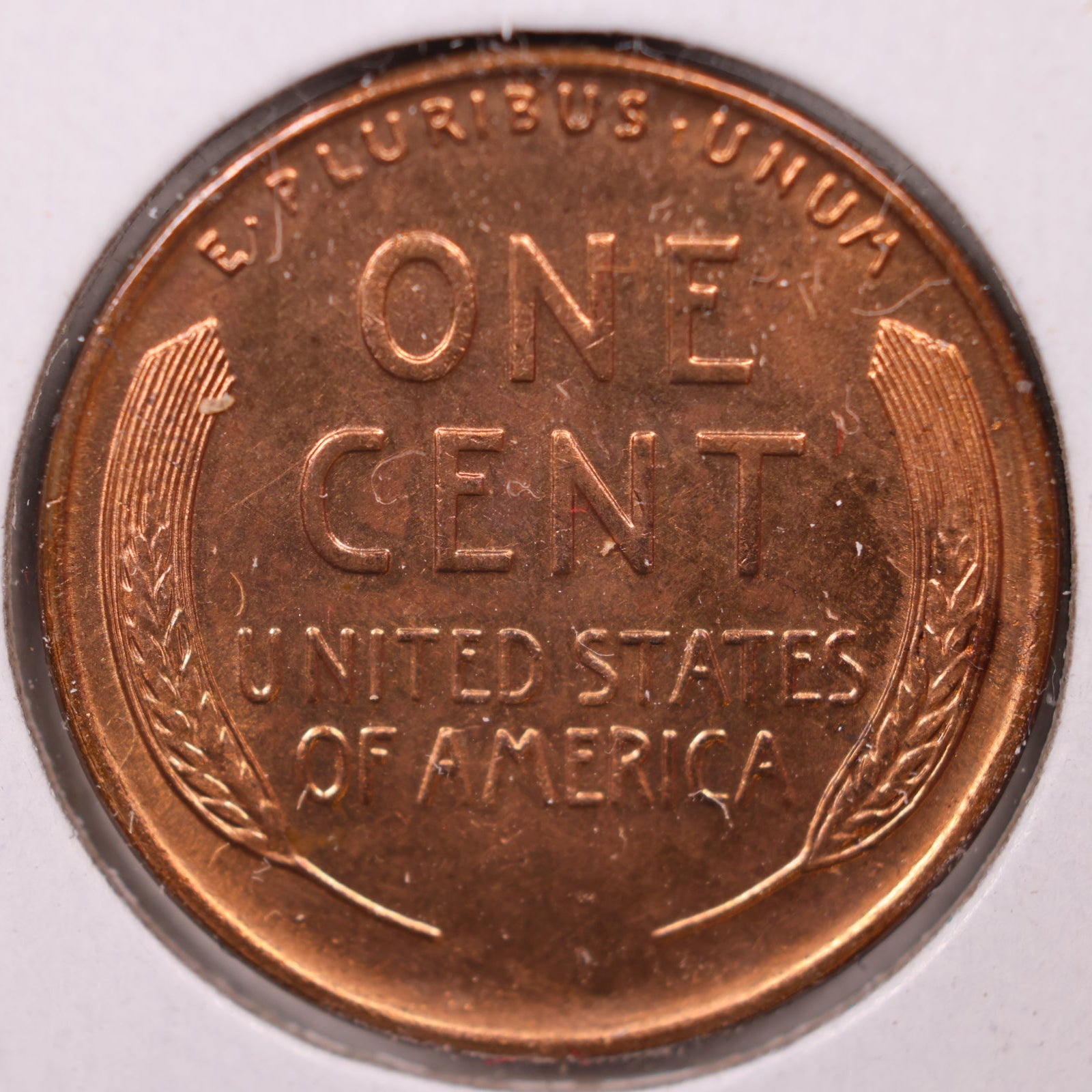 1938 D Wheat Cent, Mint State Uncirculated Coin, Store #CT10195