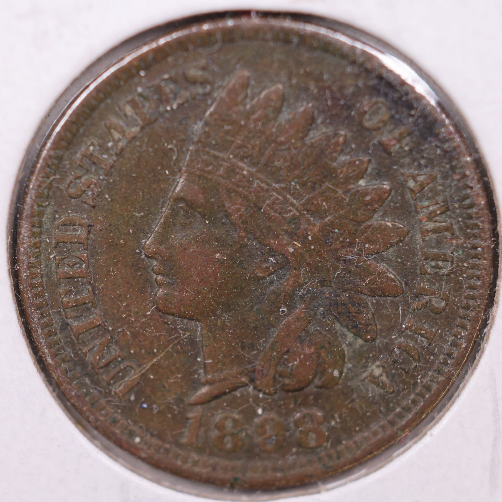 1898 Indian Head Cent, Very Fine Circulated Coin, Store #CT1105